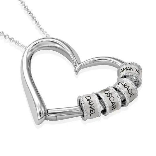 Personalized Heart Name Necklace