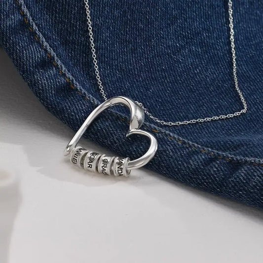 Personalized Heart Name Necklace