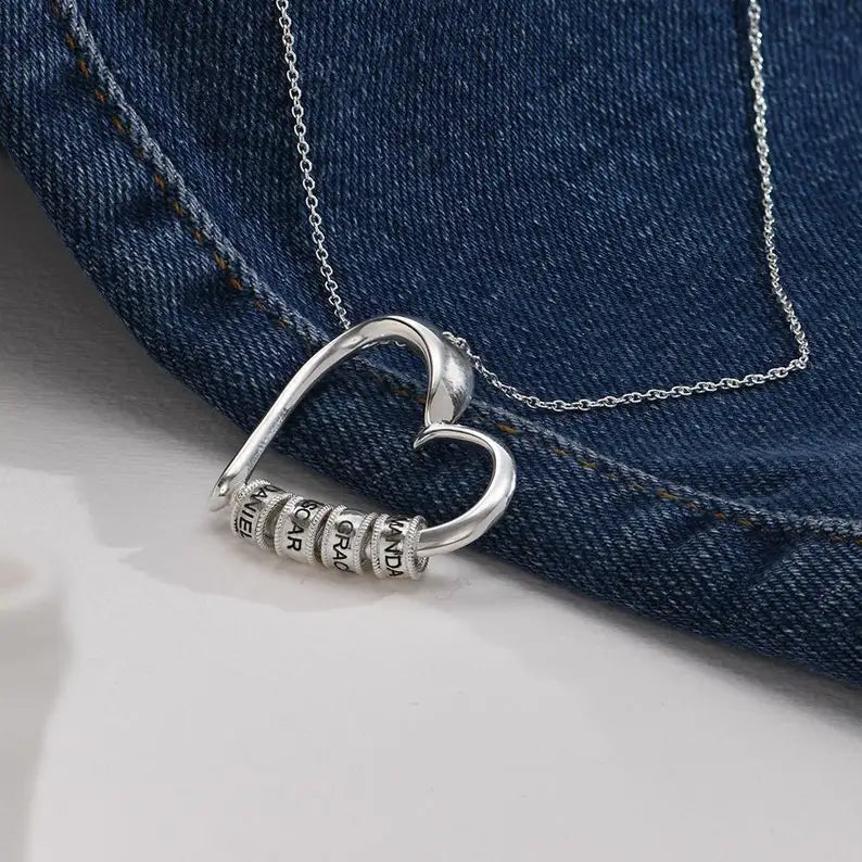 Personalized Heart Name Necklace