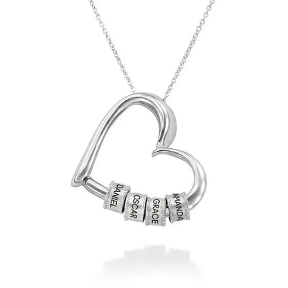 Personalized Heart Name Necklace