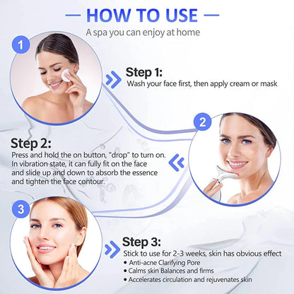LED Neck and Face Lifting Massager