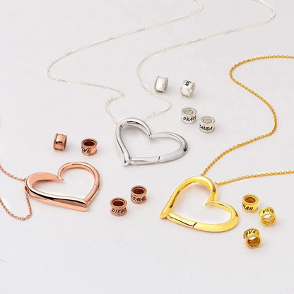 Personalized Heart Name Necklace